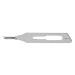 50 pcs No.1 hollow chisel blades foot care blades Kosmetex 50 pcs No.1