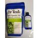 Dr. Teal's Relax & Relief Epsom Salt & Foaming Bath Set - Eucalyptus & Spearmint - 11oz Bath Salts & 3oz Foam Bath - International Shipping Available - Buy Online on GoSupps.com