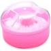 2PCS Baby Infant Children Plastic Face Body Powder Puff Vilas Sponge Case Holder Box Cosmetic Make-up Talc Powder Container(Random Color) - Buy Online on GoSupps.com