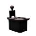Club Clean - Original Ball and Club Cleaner/Washer with Universal Bracket for Golf Cars - Home Use - Single Chamber Black