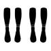Pro Soccer Referee Socks 2 Pair Large