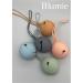Blumie Silicone Travel Case for Pacifiers Stylish Stone Grey Storage Box for Baby Essentials | Shop Internationally - Buy Online on GoSupps.com