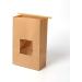 Bakery Bags with Window Kraft Paper Bags Brown Window Bags Metal Tab Lock Bags Cookie Bags Coffee Bags 9x5.9x2.7 inch - Buy Online on GoSupps.com