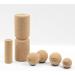 SMJ Cork Fascia Roll Set | 6-Piece Massage & Recovery Kit with Gym Bag | Eco-Friendly Cork Massage Roller Ball & Peanut Double Ball - Buy Online on GoSupps.com