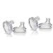 Nuby Super Spout No Spill Replacement Spouts - Clear 4 Count (Pack of 2) - Ideal for Sippy Cups - Buy Online on GoSupps.com