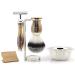 Men's Double Edge Razor Shaving Brush Stand Made of Synthetic Hair and Shaving Bowl Shaving Set - Elegant Shaving Brush Set by Jag Shaving