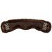 Equinate Moon Girth - Anatomical Real Lambskin Short Dressage Girths | 50-80 cm | Brown & Black - Buy Online on GoSupps.com