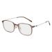 Small Clear Vision Computer Readers Blue Light Blocking Eyeglasses Reading Glasses TR Frame Flat Light Mirror 3.00 C4