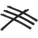 Lurrose 100pcs Wide Black Metal Bobby Hair Pins for Women - Classic Minimalist Hair Styling Clips - Buy Online on GoSupps.com
