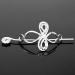 Lurrose Silver Celtic Knot Hair Stick - Vintage Metal Hair Slide for Women - Buy Online on GoSupps.com