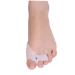 Allesoky Gel Toe Separator Bunion Corrector 2 Pairs - Orthopedic Foot Pain Relief & Toe Alignment - Day & Night Use - Men and Women - Buy Online on GoSupps.com