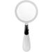 LED Light Illumination Magnifying Glass Elderly Children's Gift HD Handheld Large Lens 90MM White Made in China - Buy Online on GoSupps.com