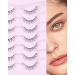 Onlyall 3D Faux Mink Eyelashes - Natural Look Lightweight False Wispy Lashes | 7 Pairs - Buy Online on GoSupps.com