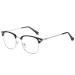 PARWANA Classic Anti Glare Reading Glasses Eyewear Computer Readers Anti Blue Light Flat Light Mirror for Women/Men +200 Silver