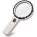 Magnifying Glasses Vision aids Magnifying Glass Super Clear 30x Anti-Fall Reading Elderly Students Convenient Handheld Extended Mirror Stationery Office Supplies 1PCS Journey