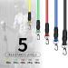 Combor Resistance Bands Set 11 PCS Exercise Band for Working Out Up to 125 lbs - Buy Online on GoSupps.com