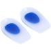 Super Soft Heel Pillow Gel Inserts - Orthotic Cushion for Plantar Fasciitis Relief (EU Size 39-44) - 2 Pairs of Heel Support - Buy Online on GoSupps.com