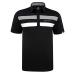 SAVALINO Men's Polo Shirts Material Wicks Sweat & Dries Fast, Size S-5XL 5X-Large Black