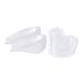 FOMIYES 3 Sets Heel Cover White Protection Pad Man Casual