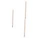 BIUDECO 3pcs Pencil Brow Pen Portable Brow Pencil Wood Brow Pencil Coffee Wooden