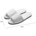VASANA Hotel Slippers for Women & Men | 2 Pairs Soft Open Toe White Spa Slippers for Guests & Parties - Buy Online on GoSupps.com