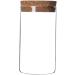Zerodeko 3pcs Glass Storage Container Airtight Glass Containers Food Container Storage Jars with Lids Terrarium Glass Storage Jar Containers for Food Cereals Storage Tank Wooden 1 - Buy Online on GoSupps.com