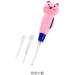 Pink Cat Cartoon Baby Ear Cleaner - LED Earpick & Replacement Head for Kids | Safe Earwax Removal Tool - Buy Online on GoSupps.com