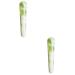 Beavorty 2 piece massage tab Massage device Handing tools Triggerpunkt Pressure Acupuncture point Sticks acupuncture point Stab Massage device Jade Akupunktlber Miss Handheld 9.30x2.00x2Pcs such as shown