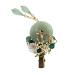 Chinese Lucky Jade Hairpin Vintage Tassel Hair Clip Hanfu Accessory - Women's Antique Cosplay Gift - Buy Online on GoSupps.com