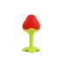 Soft Silicone Fruit-Shaped Baby Teething Toys - Grapes Strawberry & Orange - 3PCs for Infants & Toddlers - Pain Relief Chew Card Multicolor - Buy Online on GoSupps.com