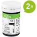 Adia Blood Glucose Test Strips - 100 Pieces for Accurate Diabetes Self-Monitoring - Buy Online on GoSupps.com