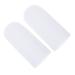 GLEAVI Toe Straighter Pair Separator for Bunion Clear Straightener Big Spacers Thumb Protector Gel Bunion Protector Gel Bunion Gel Bunion Spreader Dilator Foot Protector White
