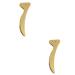 Beaupretty 2 STK massage device from Yak Horn Tools for Body Gua Sha massage device Asthak Schak tool doors scrap scraping massage device scraping massage panels metal
