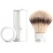 Mhle Travel Shaving Brush - Silvertip Fibres - Anodized Aluminum 21mm | Premium Travel Shaving Gear - Buy Online on GoSupps.com