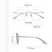 Fuqinqingoz +250 Glare-Free Computer Reading Glasses - Anti-Blue Light Classic Flat Light Level Glasses for Men & Women (Color: C5) - Shop Now for Comfort & Style! - Buy Online on GoSupps.com