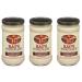 Rao's Homemade Roasted Garlic Alfredo Sauce, 15 Ounce Jar (Pack of 3)