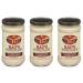 Rao's Homemade Roasted Garlic Alfredo Sauce, 15 Ounce Jar (Pack of 3)