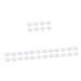 Didiseaon 32 Rolls Eyelash Tape Eyelash Fabric Tape Eyelash Extensions Supplies Eye Skin Cover Eye Skin Tape under Lash Tapes for Eyelash Ordinary Sticker White Non-woven Fabric