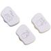 Miedeon white contact lens container 4 pieces of contact lens container cute travel contact lenses etui fashionable contact lens container contact lens end can store travel set (multi-colored)