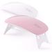eKartZ SUNmini 6W LED UV Nail Dryer Lamp | Portable Quick Drying Manicure/Pedicure | 2 Timing Settings 45s/60s | USB Powered (Pink) - Buy Online on GoSupps.com