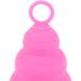 HBPH Foldable Silicone Menstrual Cup | Eco-Friendly Period Cup for Women | Ring Feminine Hygiene Product - International Shipping Available - Buy Online on GoSupps.com