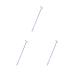 3 x Durable Dressing Sticks Sock Remover Helper for Elderly Shoes Clothes 3 Sets (White)