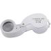 Magnifier Mini 40X Jewelers Power Magnifier Loupe Magnifier Eyes Jewelry Shop Silver LED Lights Folding Magnifier Jeweler Magnifier - Buy Online on GoSupps.com