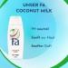 Fa Caring shower gel coconut milk with natural coconut extract and the exotic nourishing scent of coconut milk 3 x 250 ml - Buy Online on GoSupps.com