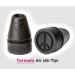 Thomas Fetterman Ultralight Tornado AIR Cane Crutch Tips - Peace Sign Imprint (1 Pair) - Fits 3/4-1 Diameters - Black - Buy Online on GoSupps.com
