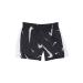 Nike Girl's Dry 10K2 Shorts All Over Print (Little Kids/Big Kids) Small Black/White/Light Smoke Grey/White