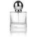50ml Clear Empty Round Glass Perfume Spray Bottle - Spherical Cap - Buy Online on GoSupps.com