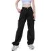 Kelly Bro Cute Clothes for Teen Girls Trendy Clothes for Teen Girls Streetwear Women Clothing Loose Fit Sweatpants Streetwear Black-2 Small