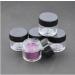 30ml 1oz Refillable Clear Plastic Cosmetic Jars with Screw Cap - Perfect for Makeup Eyeshadow Nail Powder & Lip Scrubs - Bulk Containers - Buy Online on GoSupps.com