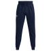 Under Armour Men's Rival Jogger Fleece Pants 1366727 Academy / White - 408 Large